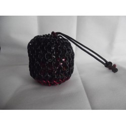Marvel's Black Widow Themed Large Chainmaille Dice Bag