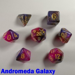 Cosmic Andromeda Galaxy