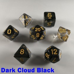 Elemental Gem Dark Cloud Black