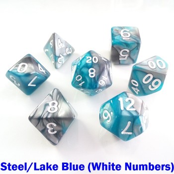 Elemental Steel/Lake Blue (White Numbers)