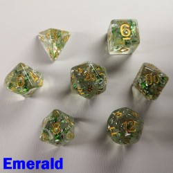 Glitter Flakes Emerald