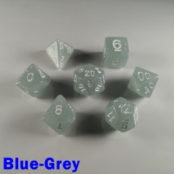 Translucent Glitter Blue-Grey