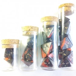 Oblivion Red Full Set of Healing Potions for 5e D&D (Engraved)