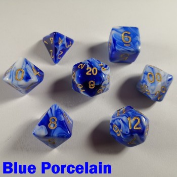 Marble Blue Porcelain