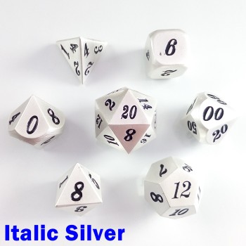 Solid Italic Silver