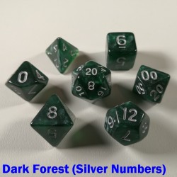 Mythic Dark Forest (Silver Numbers)