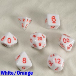 Opaque White/Orange