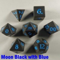 Sharp Edge Moon Black with Blue