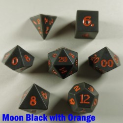Sharp Edge Moon Black with Orange