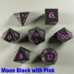Sharp Edge Moon Black with Pink