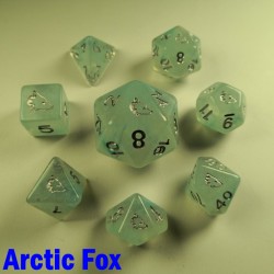Spirit Of Arctic 'Arctic Fox' 8 Dice Set