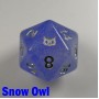Spirit Of Arctic Snow Owl 8 Dice Set