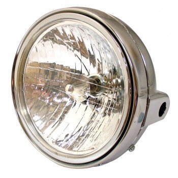 7" Chrome Headight
